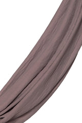 100% Cotton Scarf - Dark Brown