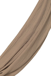 100% Cotton Scarf - Beige
