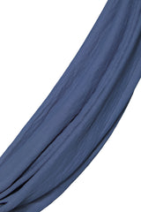 100% Cotton Scarf - Indigo