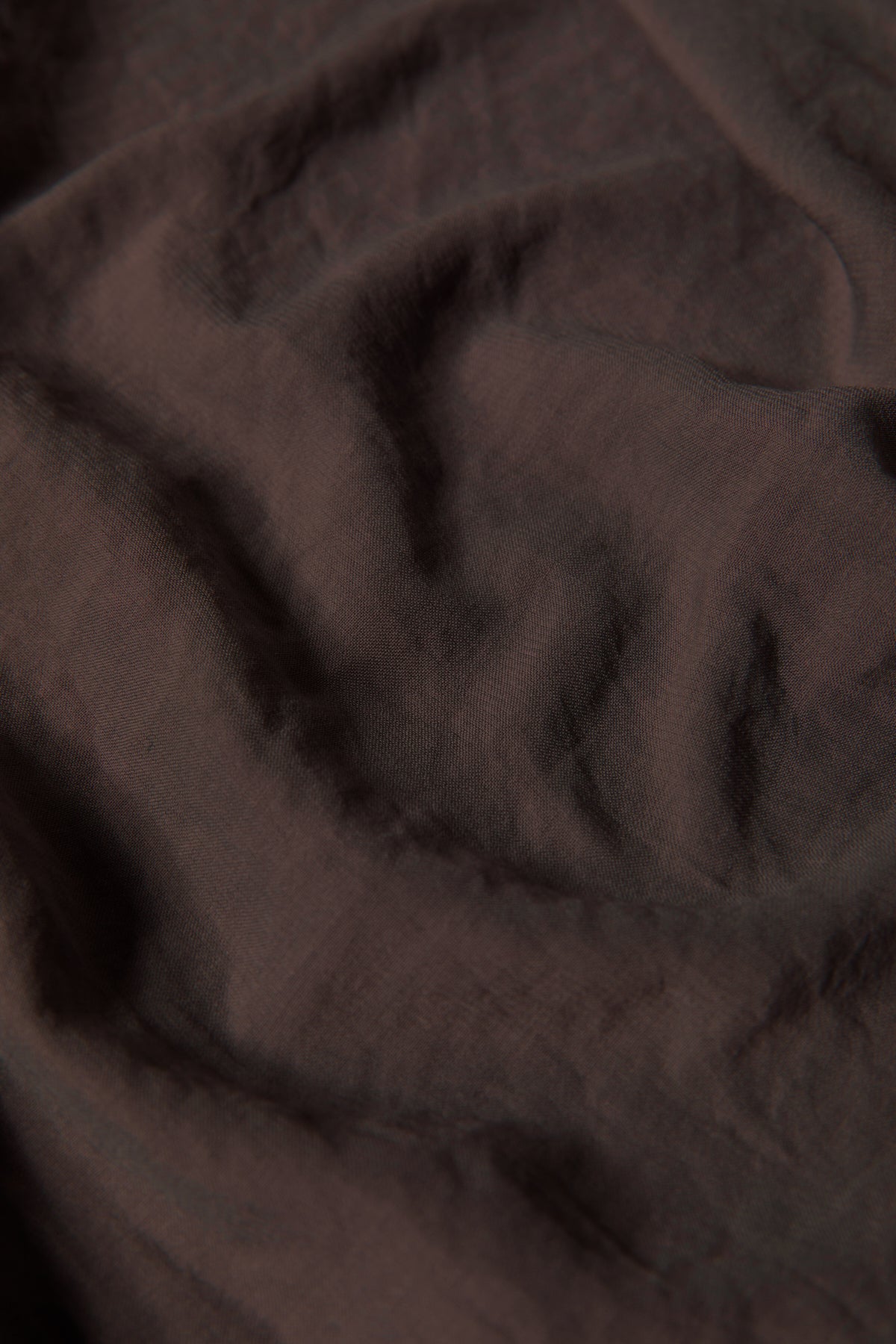 100% Cotton Scarf - Dark Brown