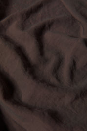 100% Cotton Scarf - Dark Brown