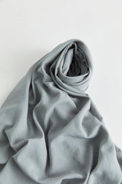 100% Cotton Fresh Scarf - Light Grey