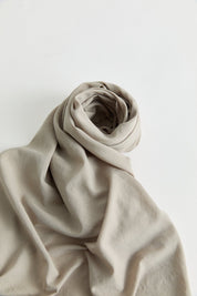 100% Cotton Fresh Scarf - Beige