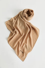 100% Cotton Fresh Scarf - Camel