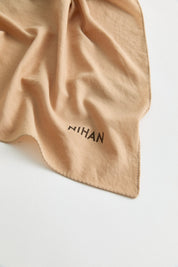 100% Cotton Fresh Scarf - Camel