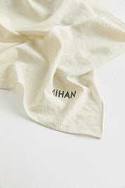 100% Cotton Fresh Scarf - Ecru