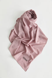 100% Cotton Fresh Scarf - Rose Pink