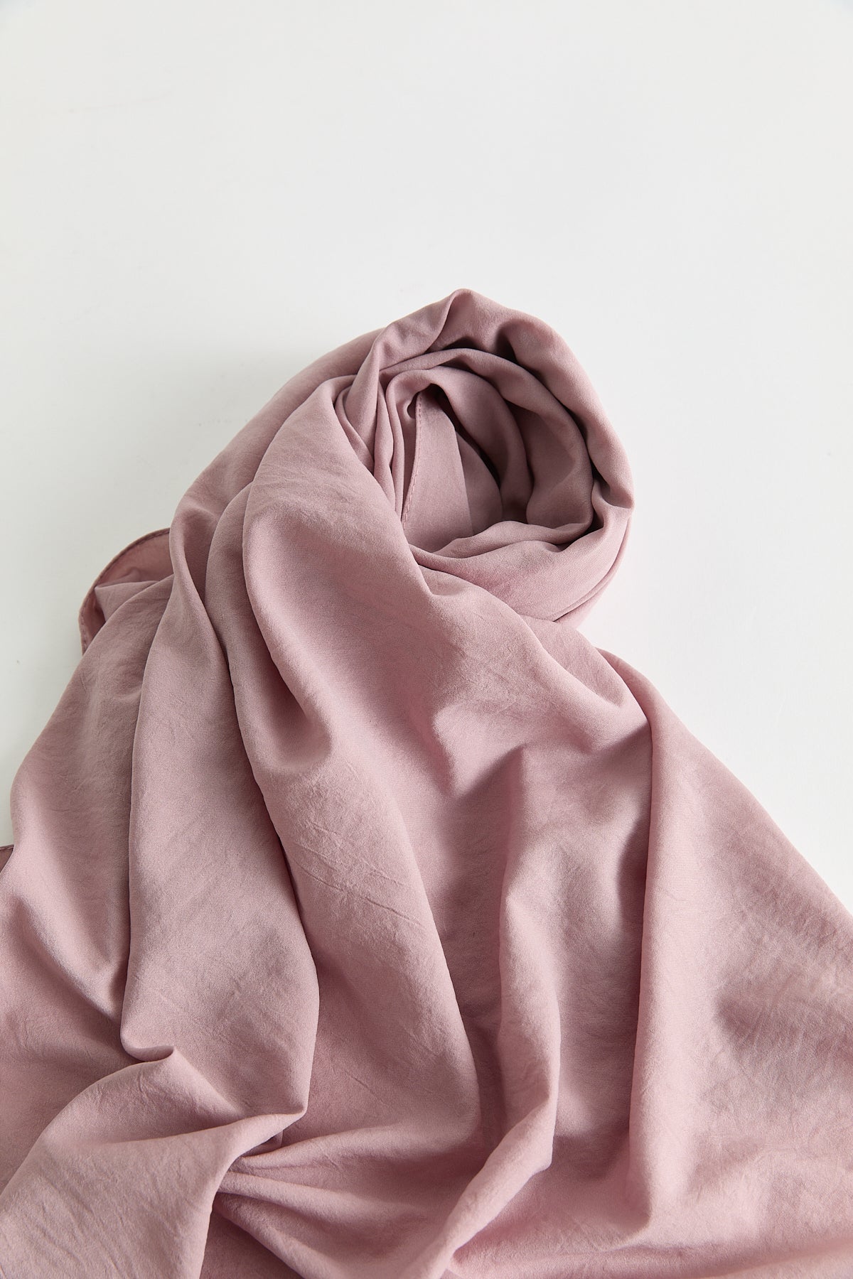 100% Cotton Fresh Scarf - Rose Pink