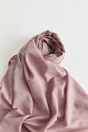 100% Cotton Fresh Scarf - Rose Pink