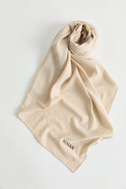 100% Cotton Fresh Scarf - Sand
