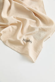 100% Cotton Fresh Scarf - Sand