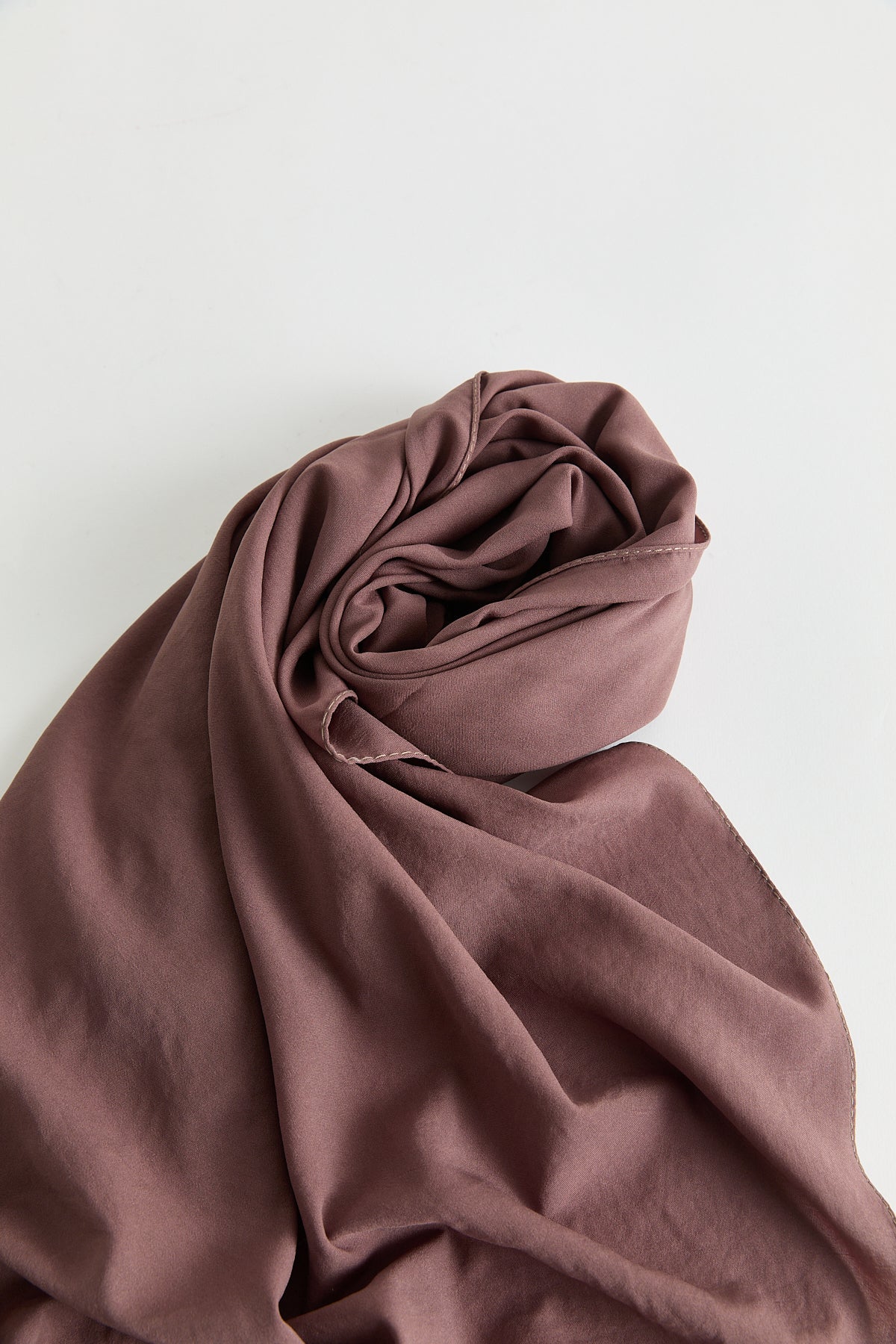 %100 Pamuk Fresh Eşarp - Mürdüm