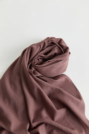 %100 Pamuk Fresh Eşarp - Mürdüm