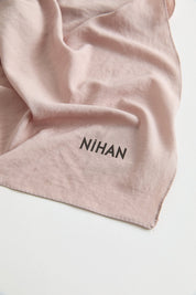 100% Cotton Fresh Scarf - Powder Pink