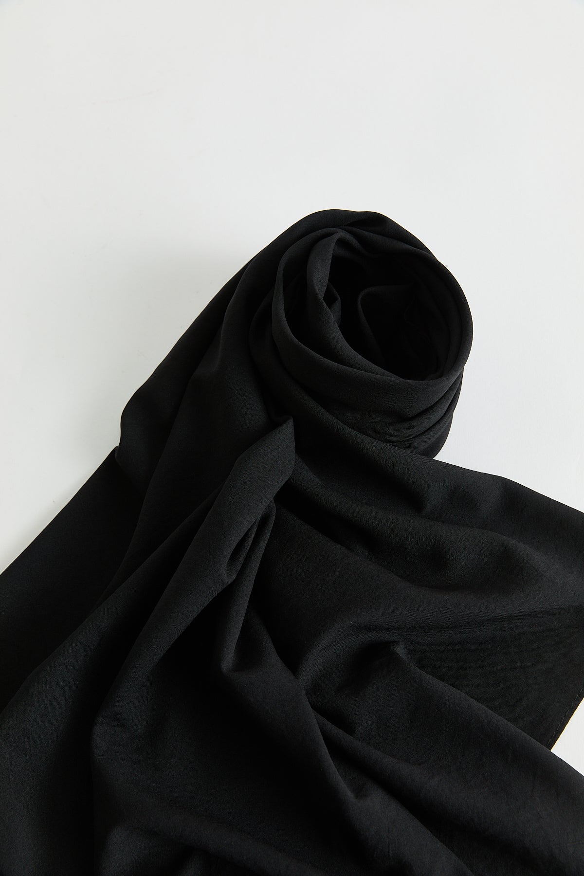 100% Cotton Fresh Scarf - Black