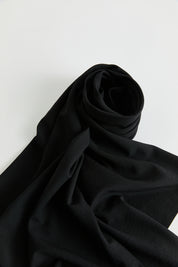 100% Cotton Fresh Scarf - Black