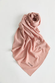 100% Cotton Fresh Scarf - Salmon