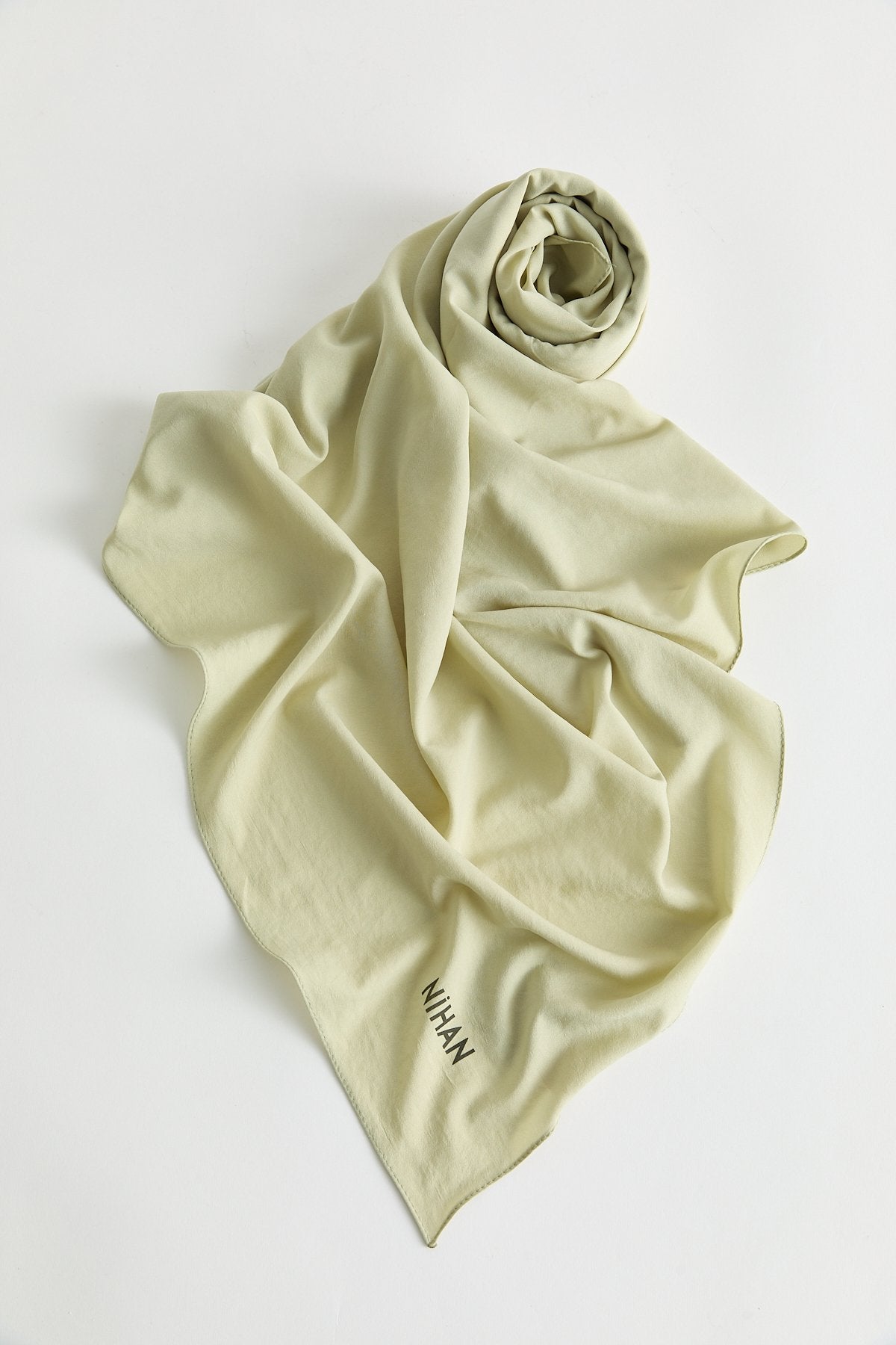 100% Cotton Fresh Scarf - Aqua Green