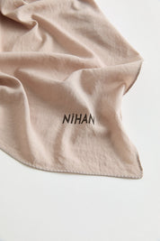 100% Cotton Fresh Scarf - Stone