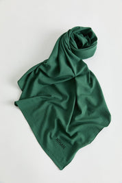 100% Cotton Fresh Scarf - Emerald