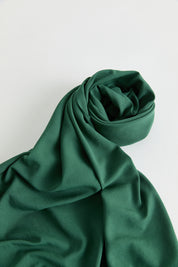 100% Cotton Fresh Scarf - Emerald
