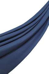 100% Cotton Lycra Fresh Scarf - Indigo