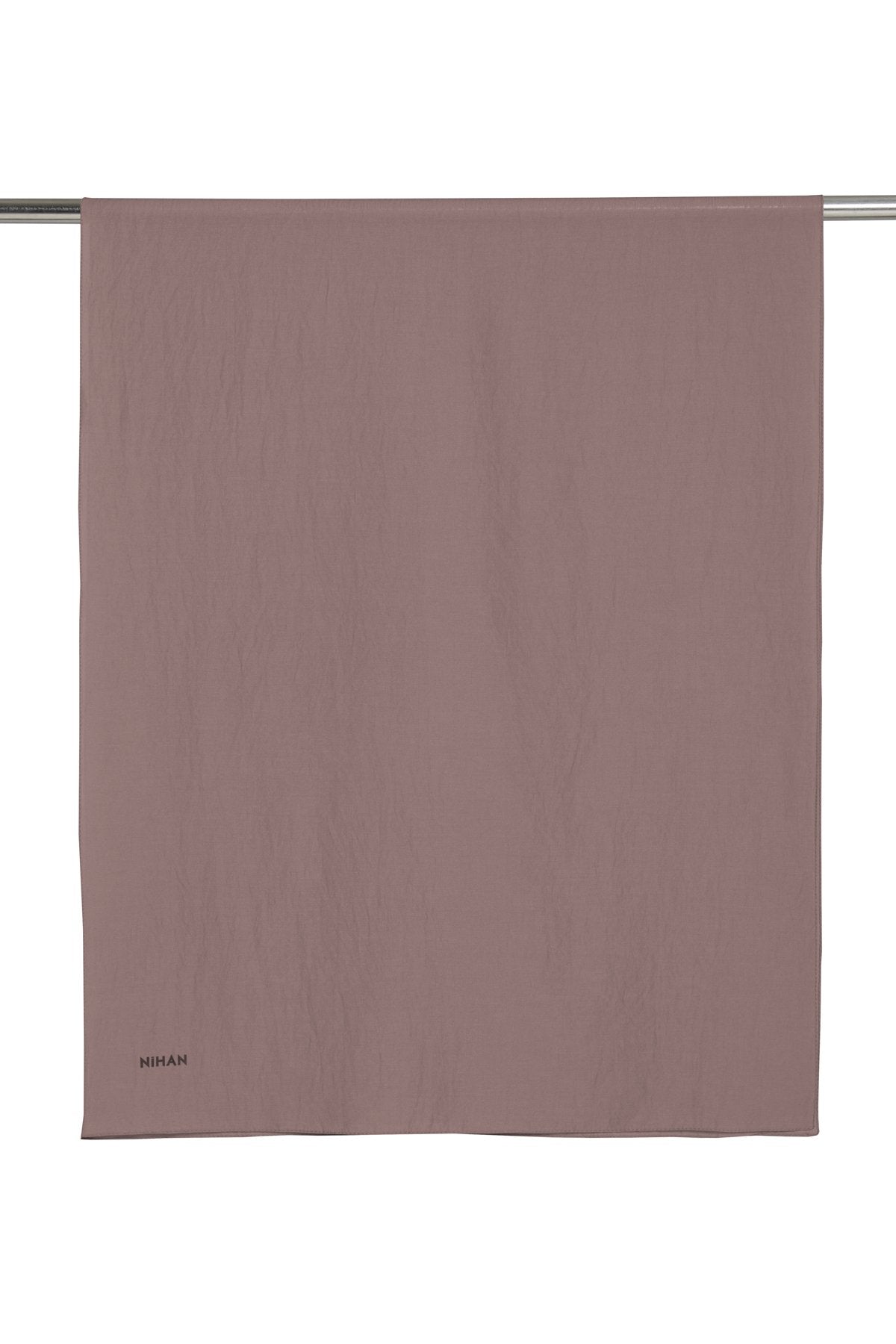100% Cotton Scarf - Dark Brown