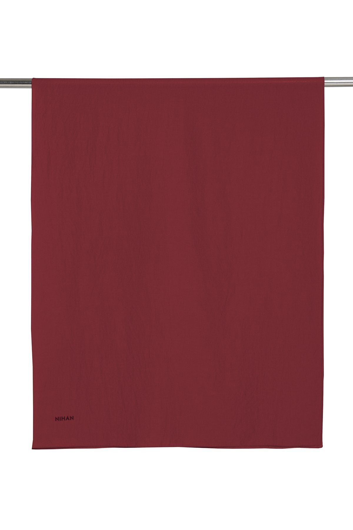 100% Cotton Scarf - Burgundy