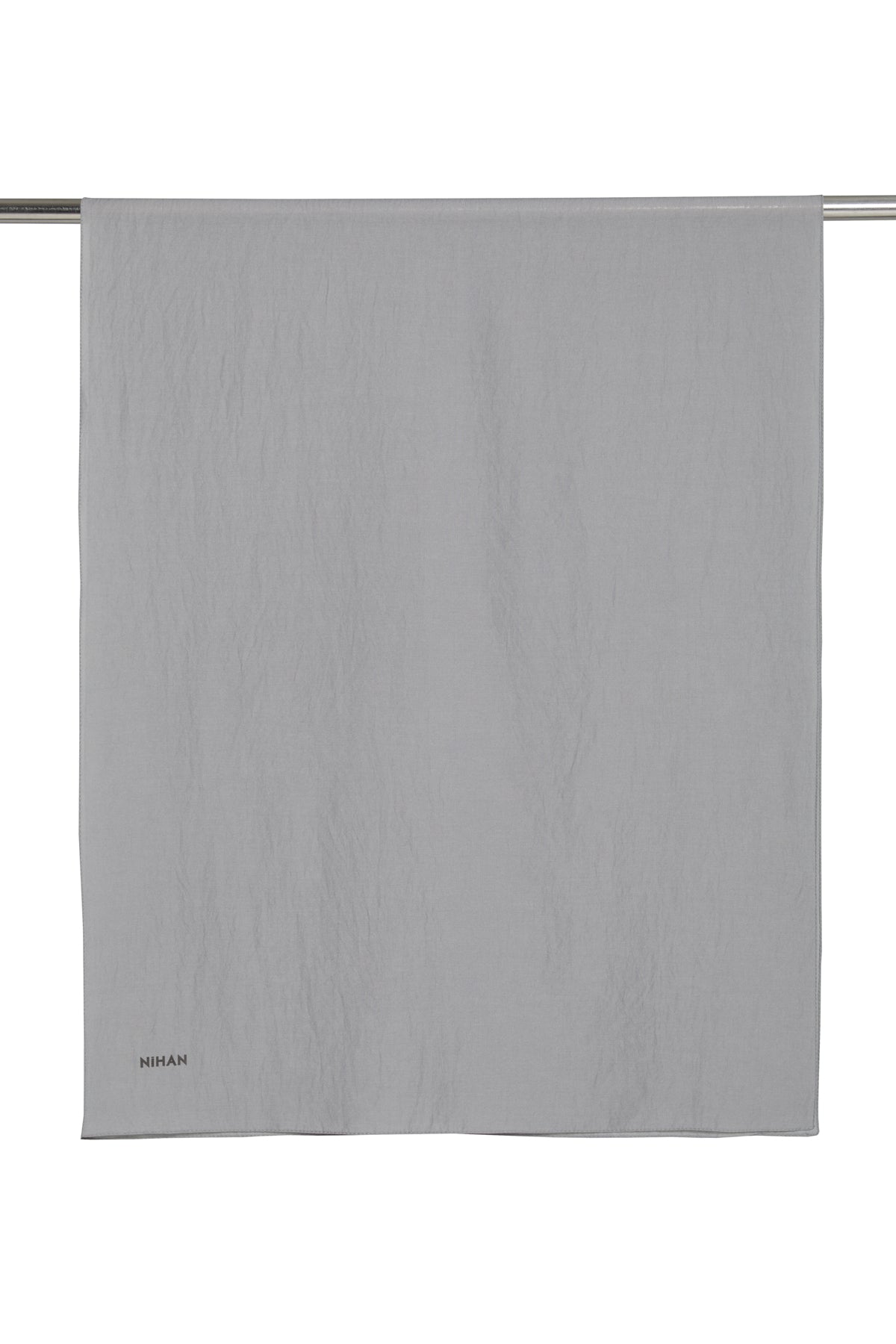 100% Cotton Scarf - Grey