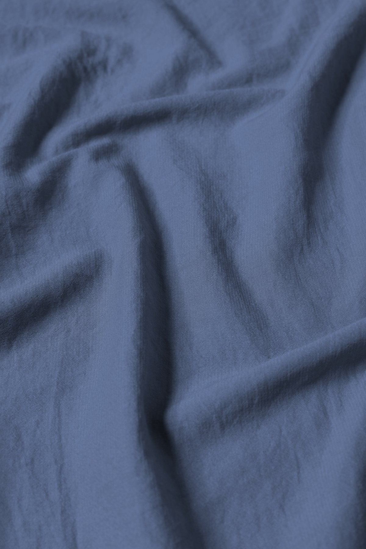 100% Cotton Scarf - Indigo