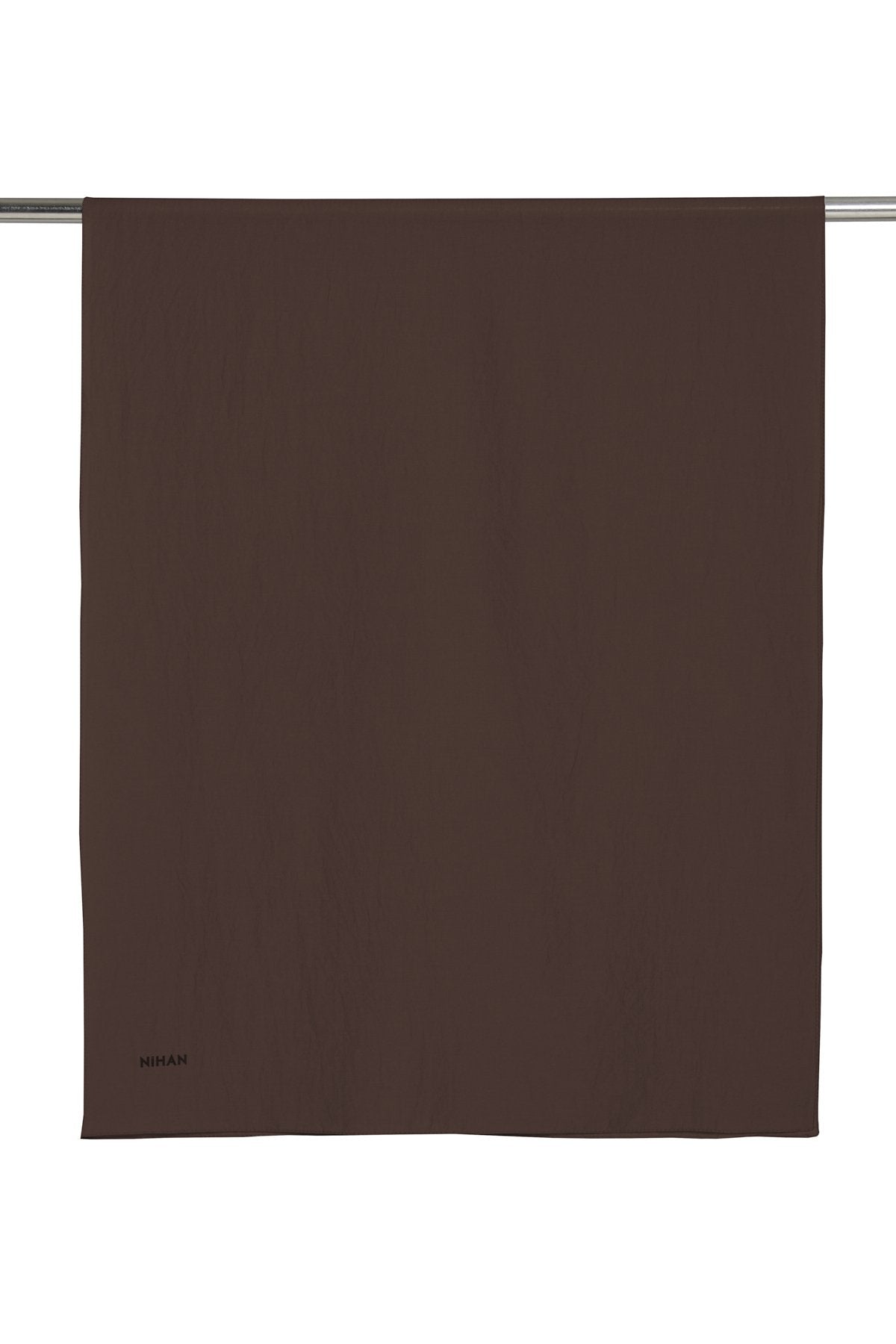 100% Cotton Shawl - Dark Brown