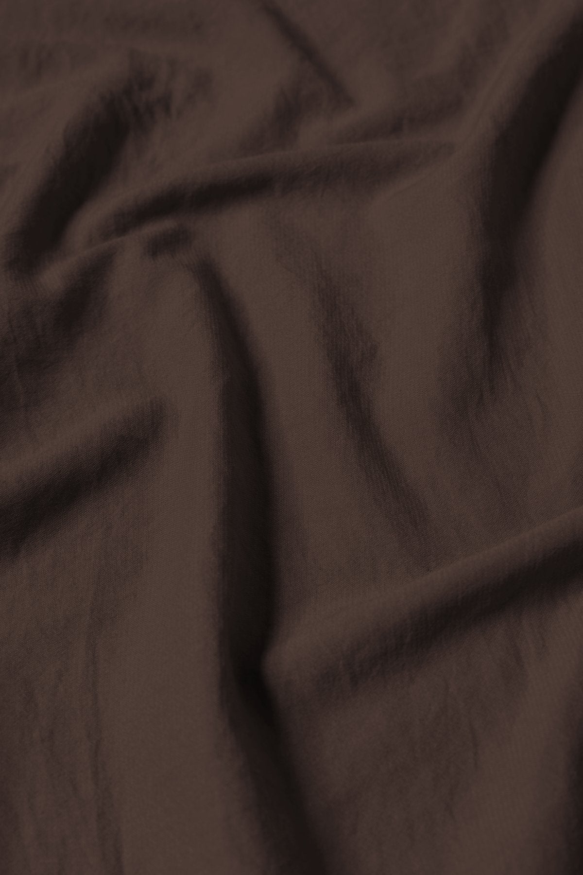 100% Cotton Shawl - Dark Brown