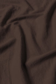 100% Cotton Shawl - Dark Brown