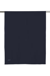 100% Cotton Scarf - Navy Blue