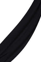 100% Cotton Scarf - Black