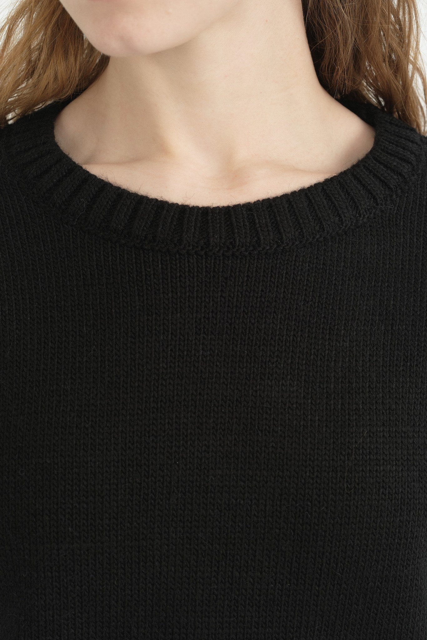 Basic Crop Kazak - Siyah