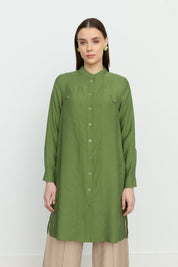 Aller Detaylı Tencel Tunik - Amazon