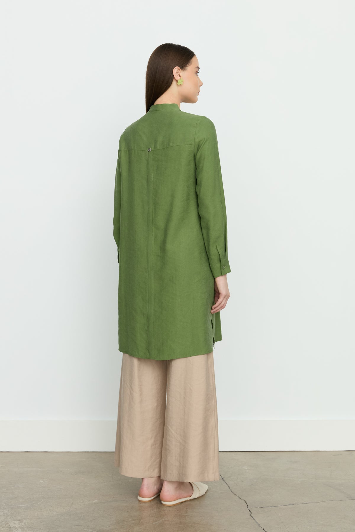 Aller Detaylı Tencel Tunik - Amazon