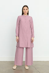 Aller Detaylı Tencel Tunik - Lavanta