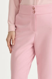 Pink Carrot Basic Viscose Pants with Elasticated Waist