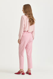 Pink Carrot Basic Viscose Pants with Elasticated Waist