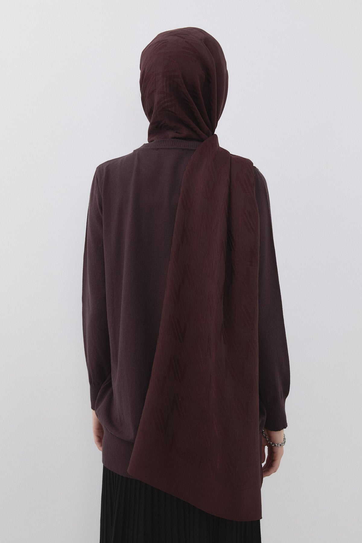 Basic Triko Tunik - Kahve