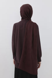 Basic Triko Tunik - Kahve