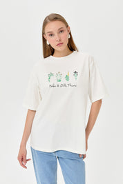 Printed T-Shirt - Off-White