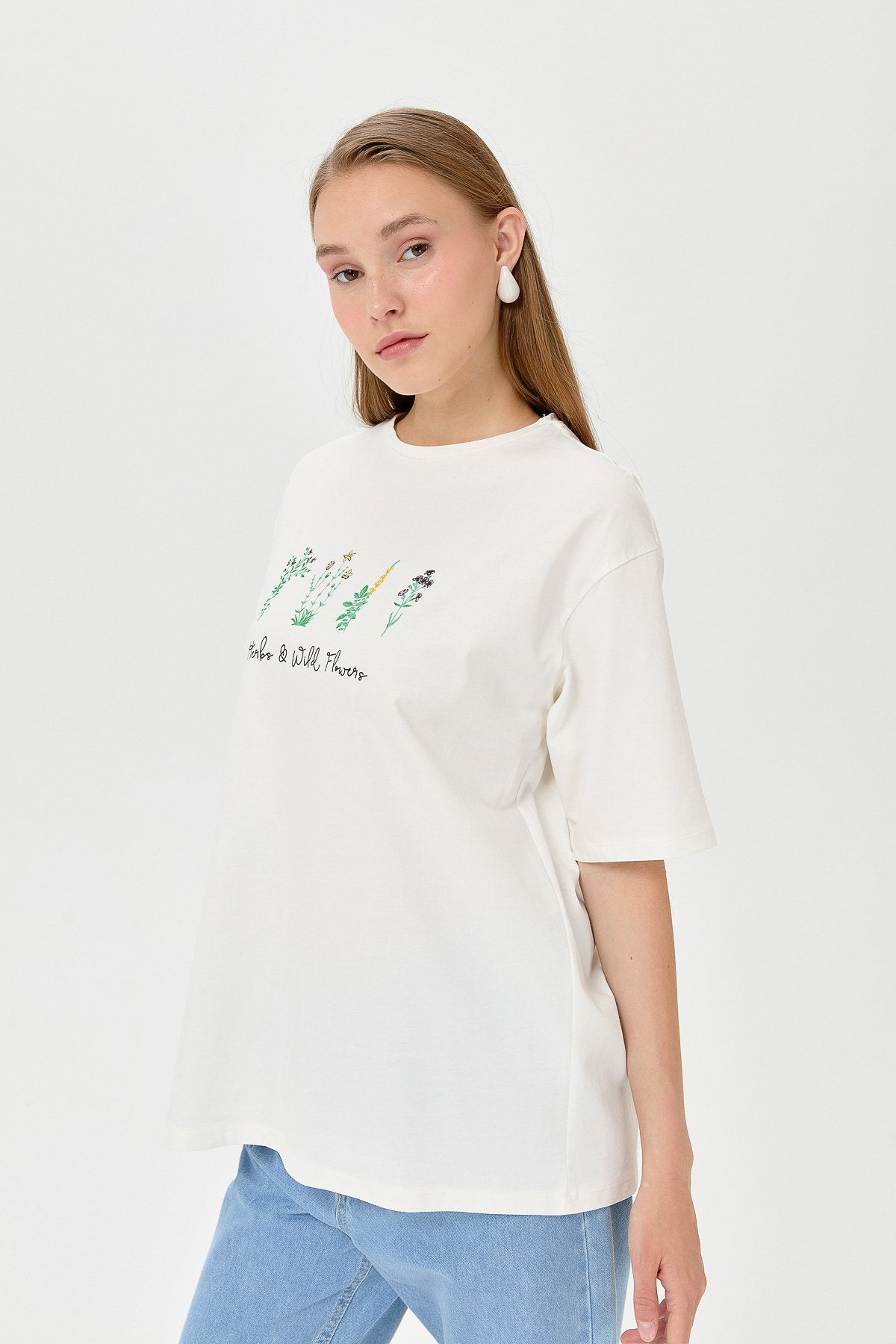 Printed T-Shirt - Off-White