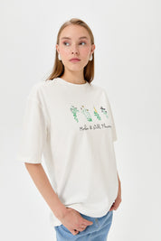 Printed T-Shirt - Off-White