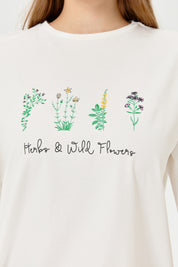 Printed T-Shirt - Off-White
