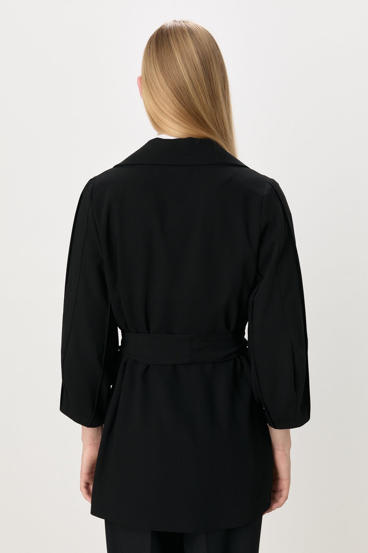 Belted Jacket - Black