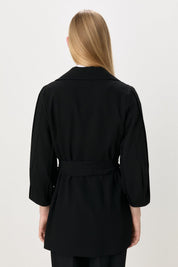Belted Jacket - Black