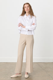 Beli Lastikli Culotte Pantolon - Bej